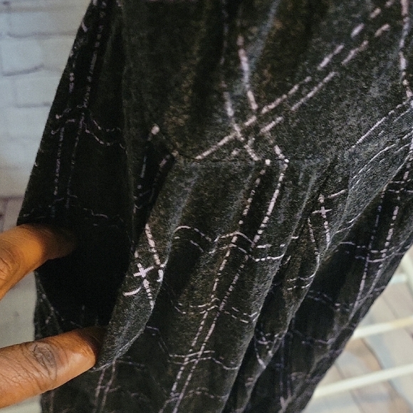 Torrid Black and White Checkered Midi Dress - Picture 3 of 8